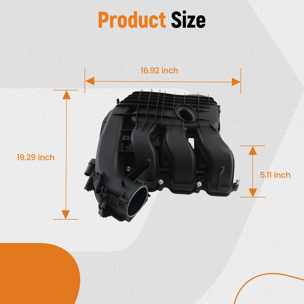 maXpeedingrods upper intake manifold for Journey 2011-2019 supports reliable airflow