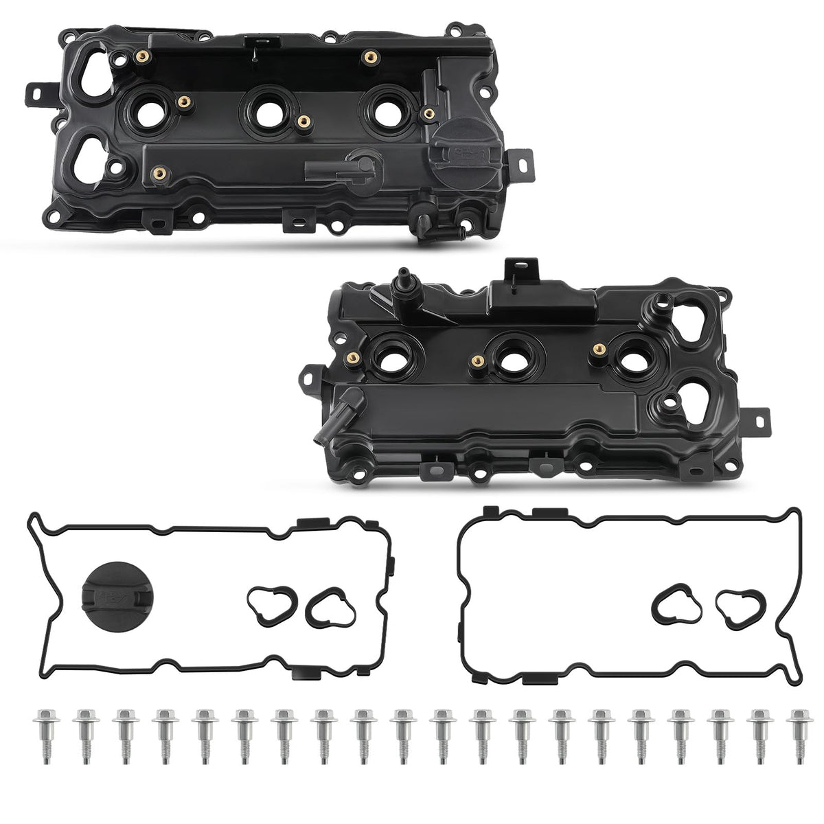 maXpeedingrods valve cover kit left and right for Nissan Altima 2015-2018, reduces oil leaks