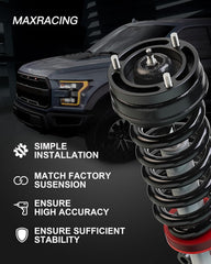 MAXRACING 2in rear lift block boosts rear stance on GMC Sierra 1500 for level appearance