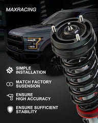 MAXRACING front spacer billet aluminum, powder-coated for durability