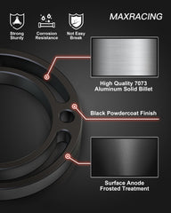 MAXRACING rear 3.5-inch lift spacer enhances rear stance for bigger wheels