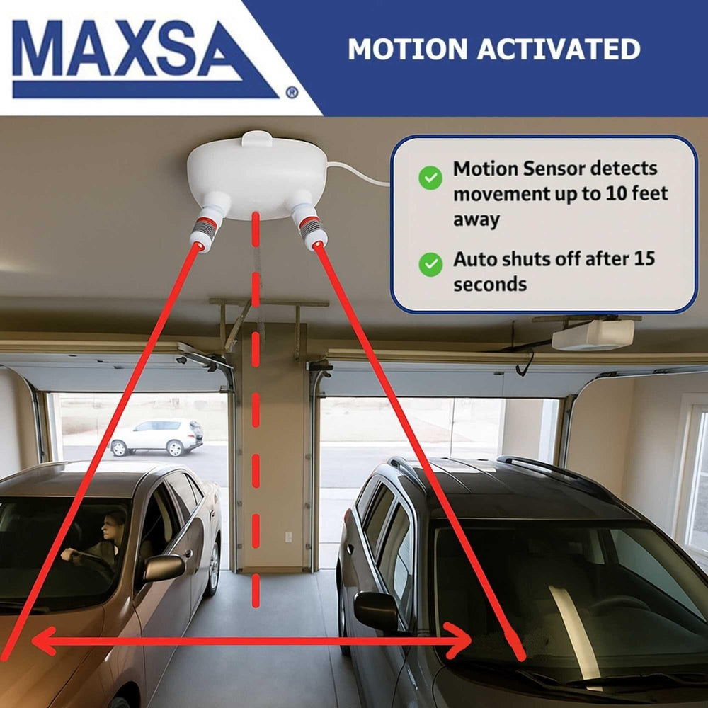 Maxsa 37313 360-degree laser adjustability ensures precise aim.