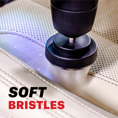 Maxshine delicate interiors safe bristles prevent scratches on sensitive surfaces.
