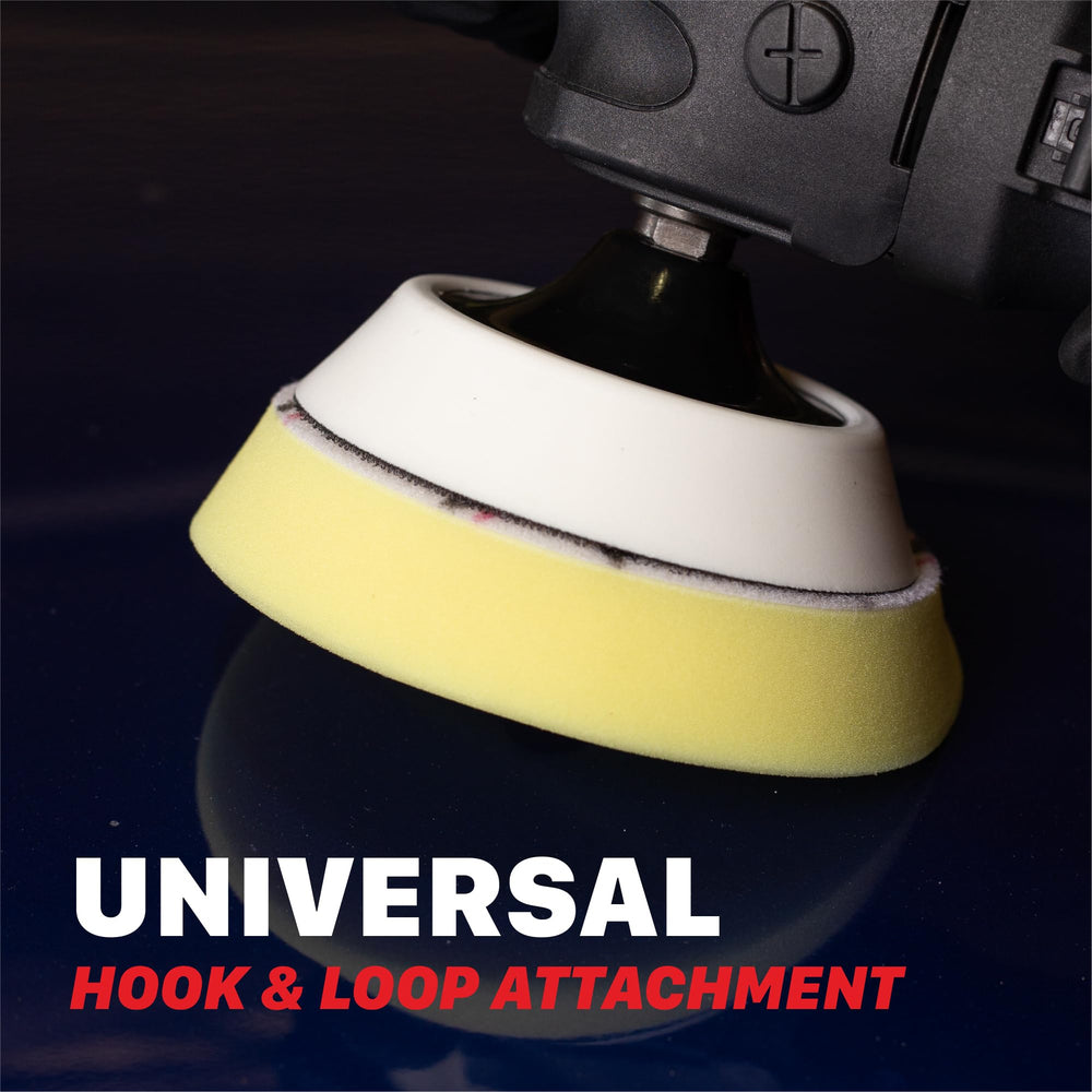 Maxshine durable, low-vibration design minimizes chatter during polish.