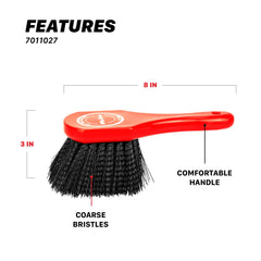 Maxshine universal heavy-duty car mat brush lifts dirt from mats