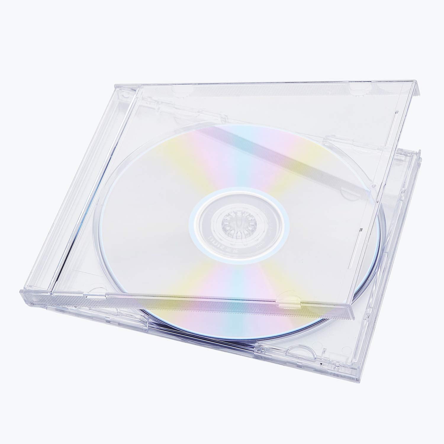 Maxtek case holds one disc clearly visible inside a durable shell