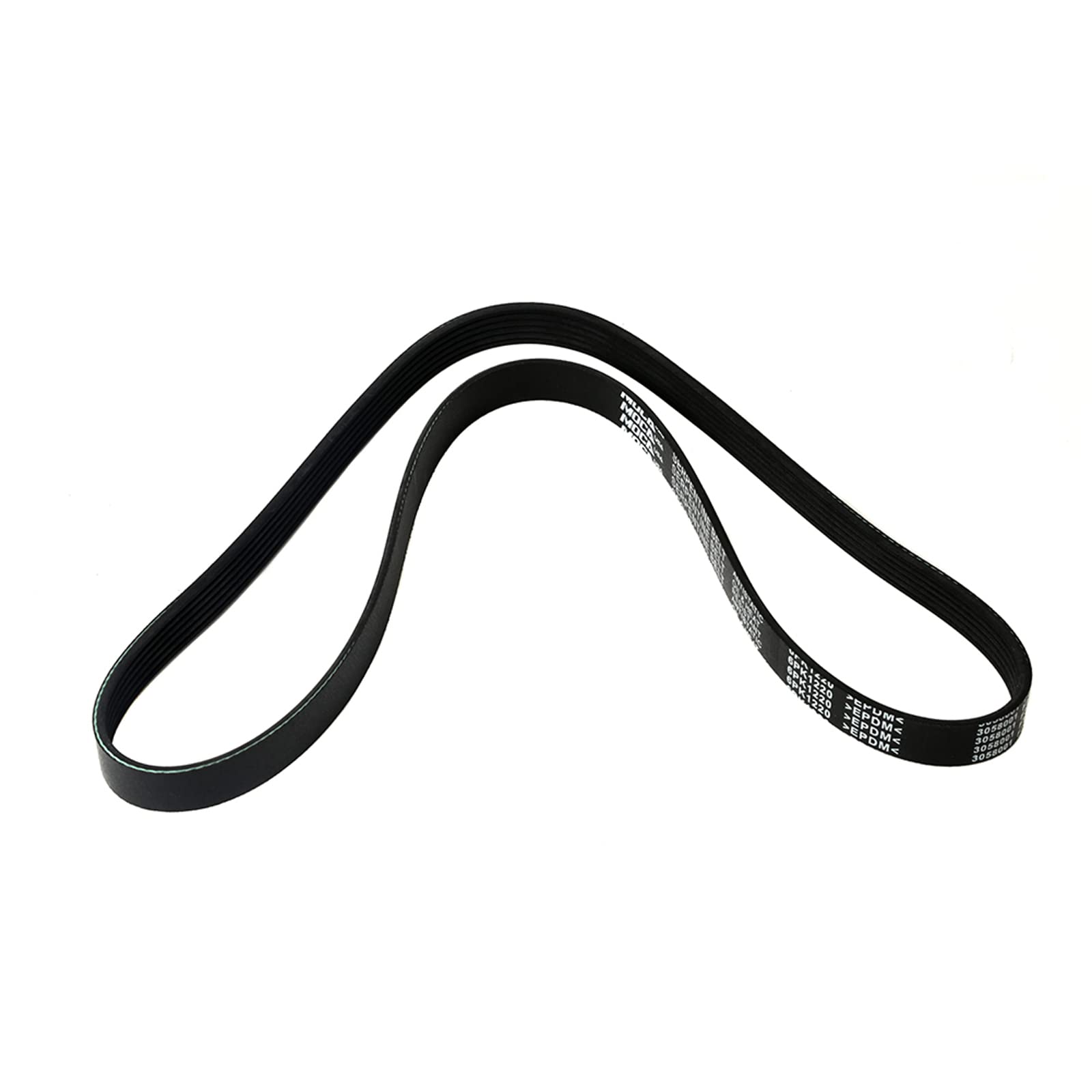 MAXWIN serpentine belt compatibility chart showing cross-model fit