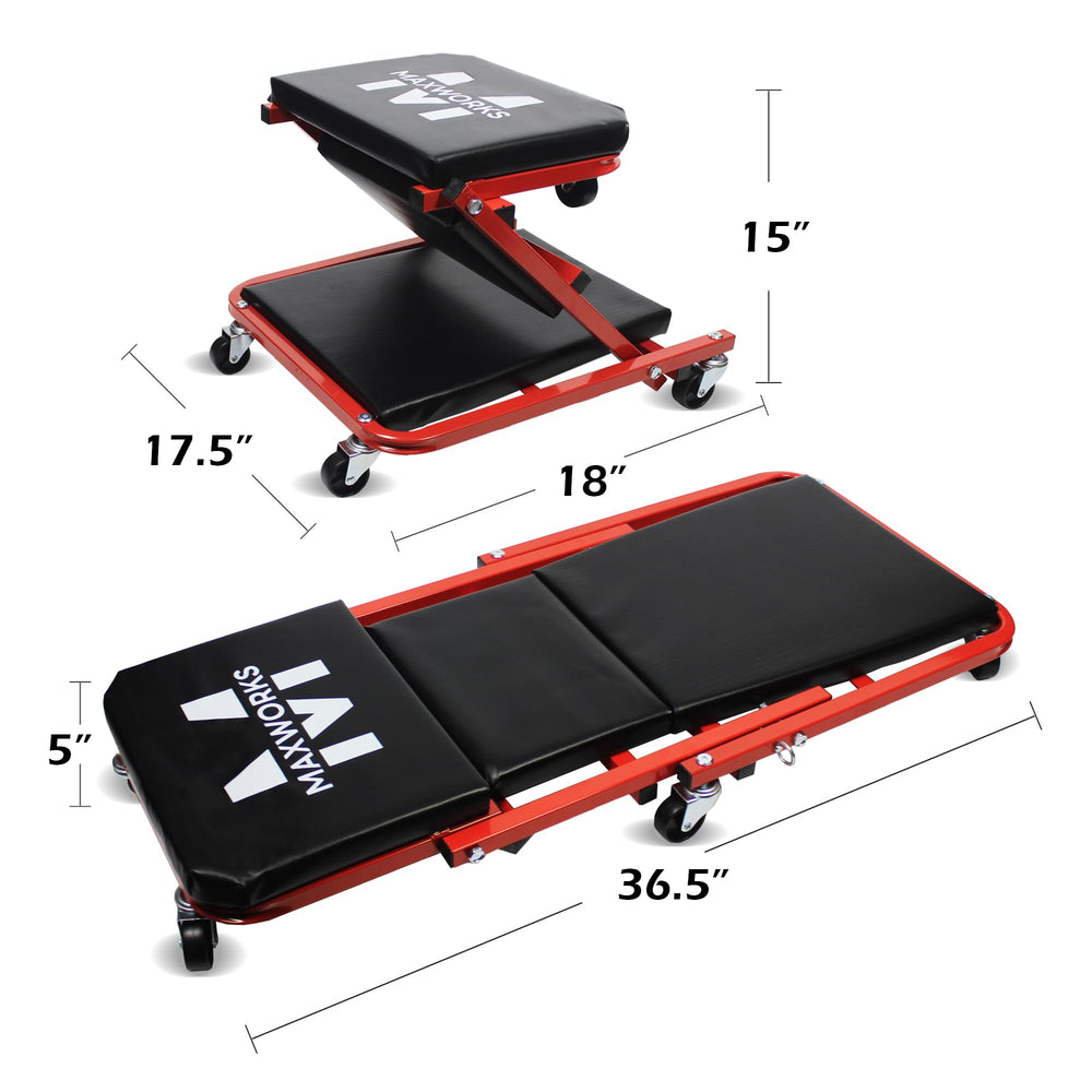 MaxWorks 50873 cushion-and-headrest close-up showing soft padding and neck support