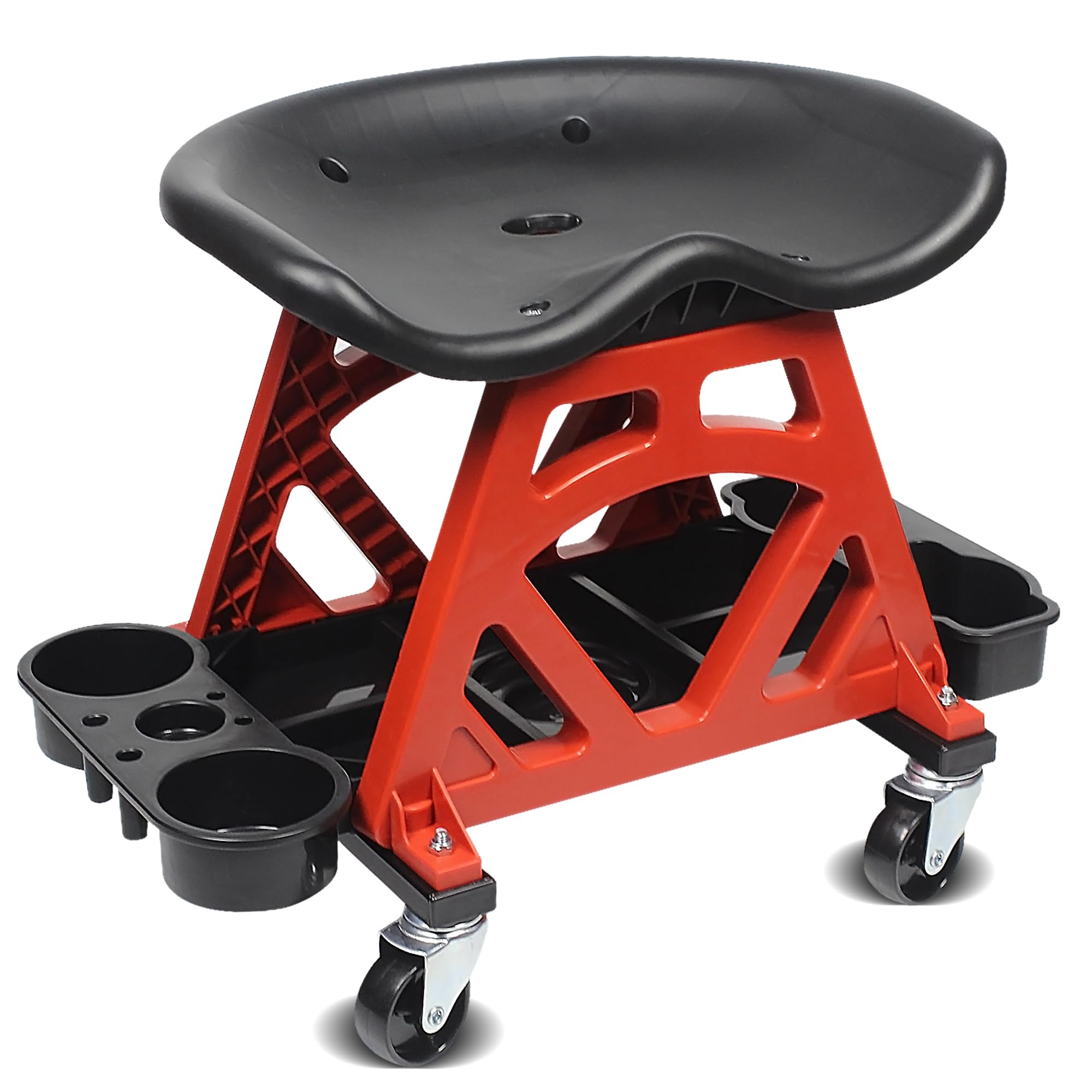 MaxWorks 50957 ergonomic seat with concave design for comfort during repairs