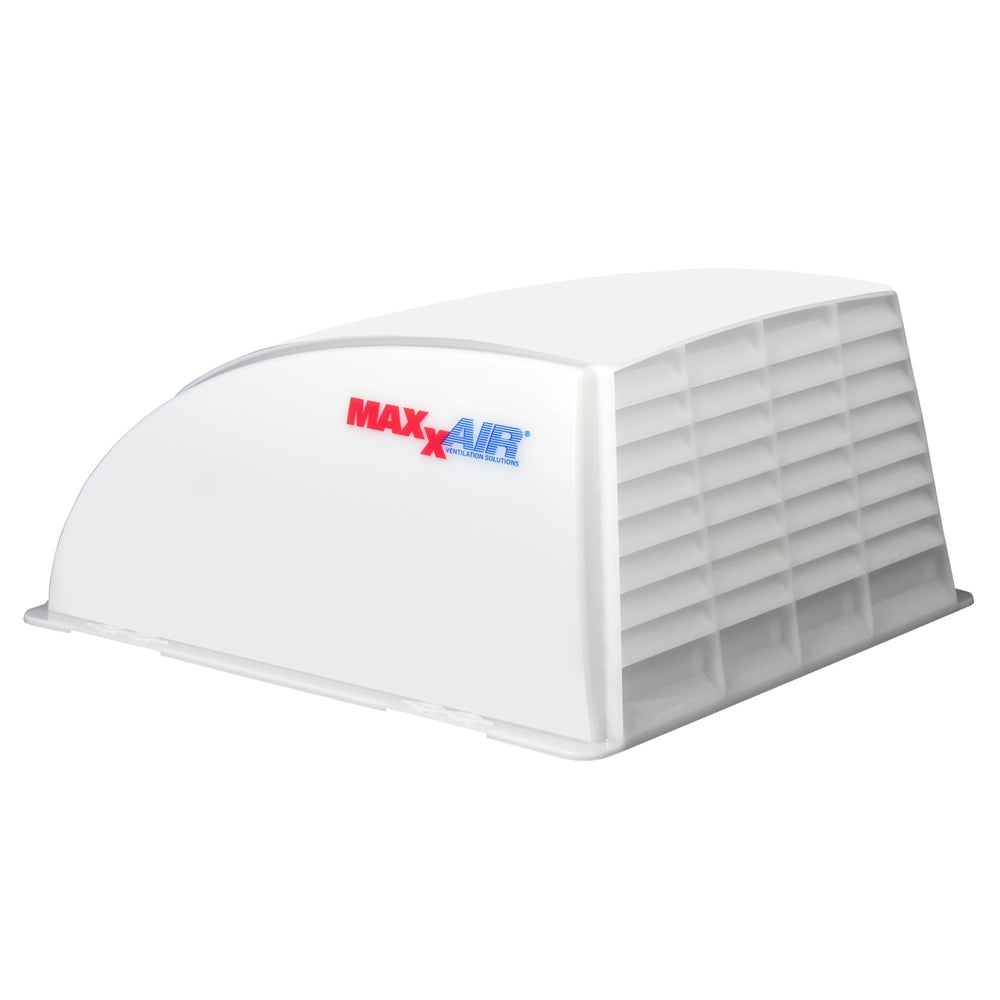 MAXXAIR Maxx I+ vent cover front view protects interior from rain while improving vent aesthetics.