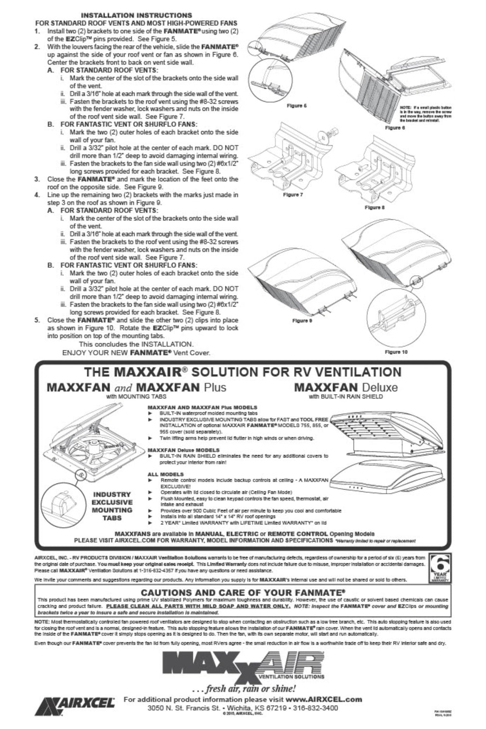 MAXXAIR Maxx I+ vent cover leaves and debris protection along with rain defense.