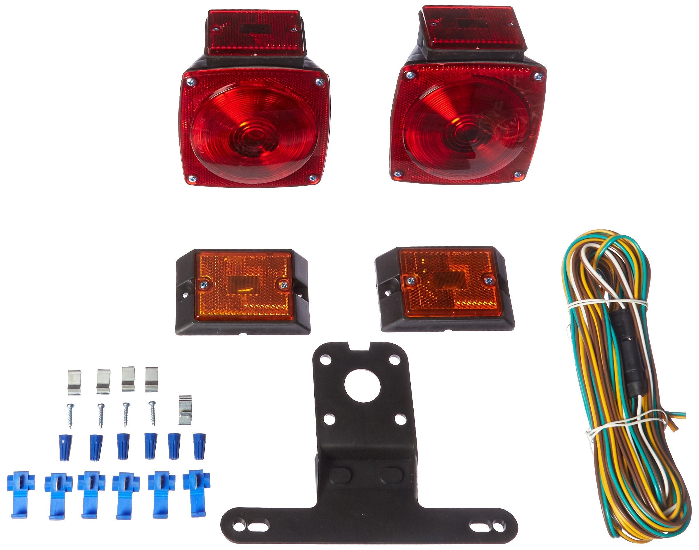 MAXXHAUL 12V trailer light kit left tail light with stop and turn signals for safe towing.