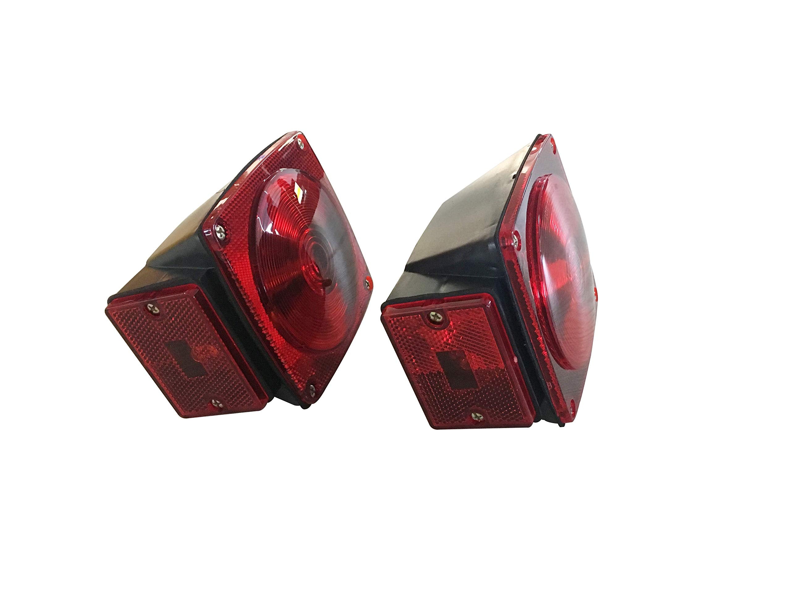 MAXXHAUL license plate light keeps trailer rear visible and compliant.
