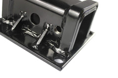 2x2 receiver ready for hitch accessories like racks and carriers