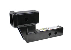 MAXXHAUL 50397 hitch riser installed on a 2-inch receiver for added ground clearance.