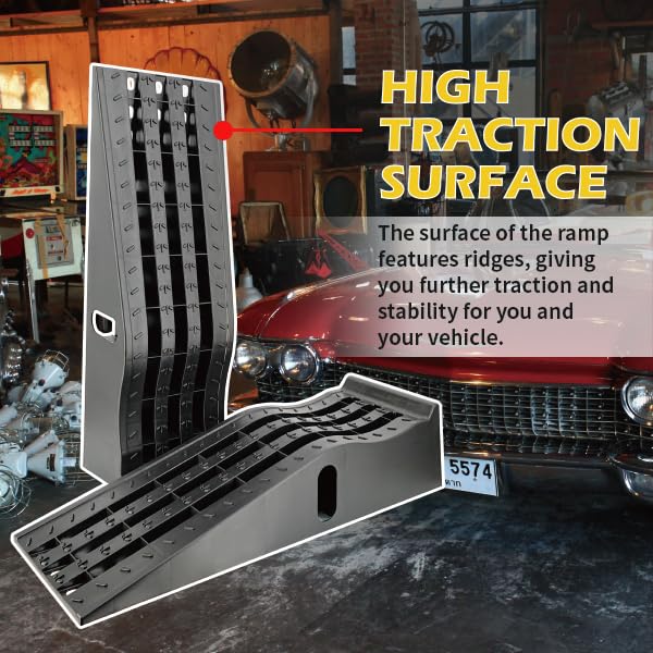 MaxxHaul 50515 anti-slip design supports safer maintenance sessions