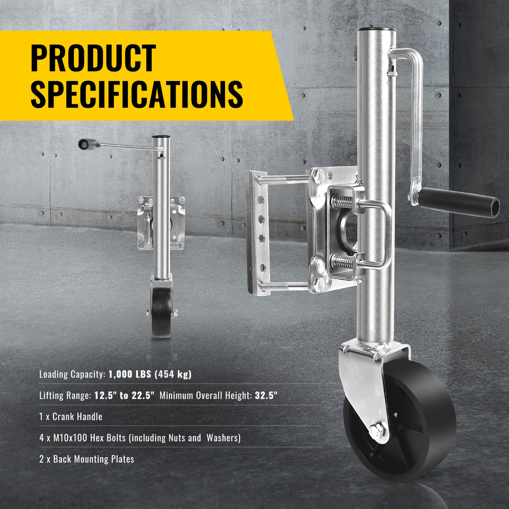 MaxxHaul 6-inch wheel aids precise trailer positioning in driveways