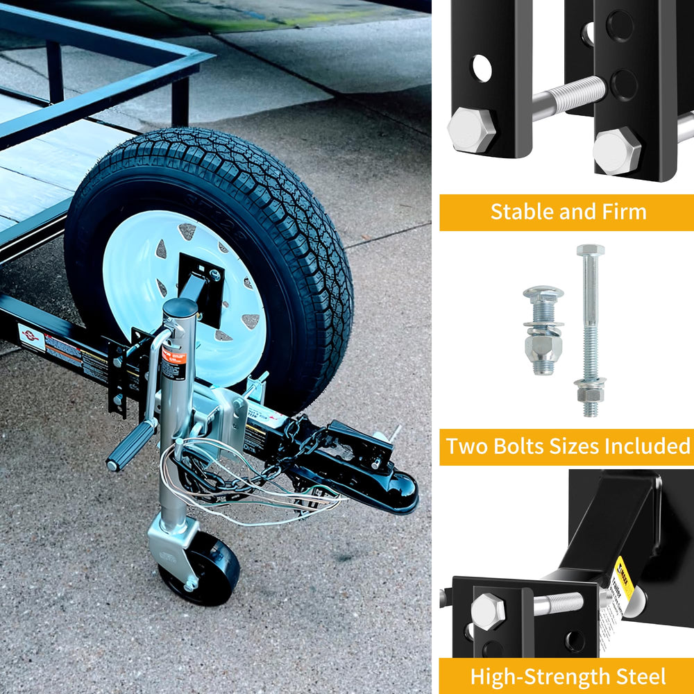 MAXXHAUL angled raised mount design ideal for boat trailers and clearance