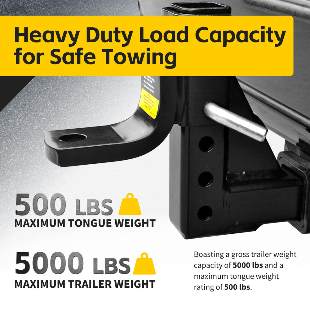 MaxxHaul 7 inch drop setup aids level trailer alignment for diverse loads