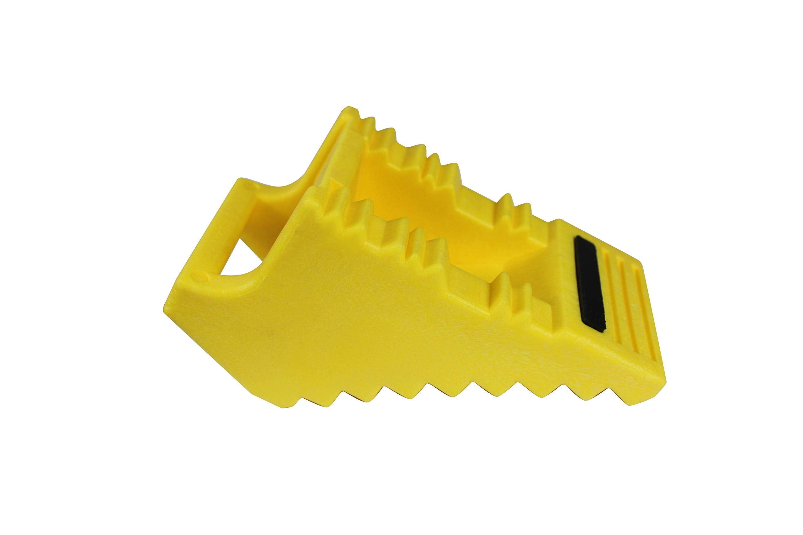 MAXXHAUL built-in handle wheel chock enables quick placement and removal