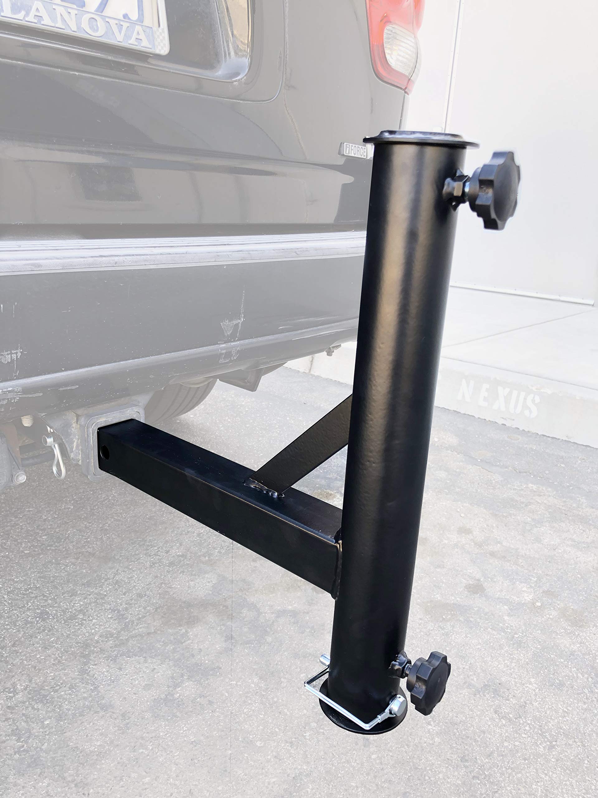 MAXXHAUL drain hole redirects rain and melted snow to extend durability.
