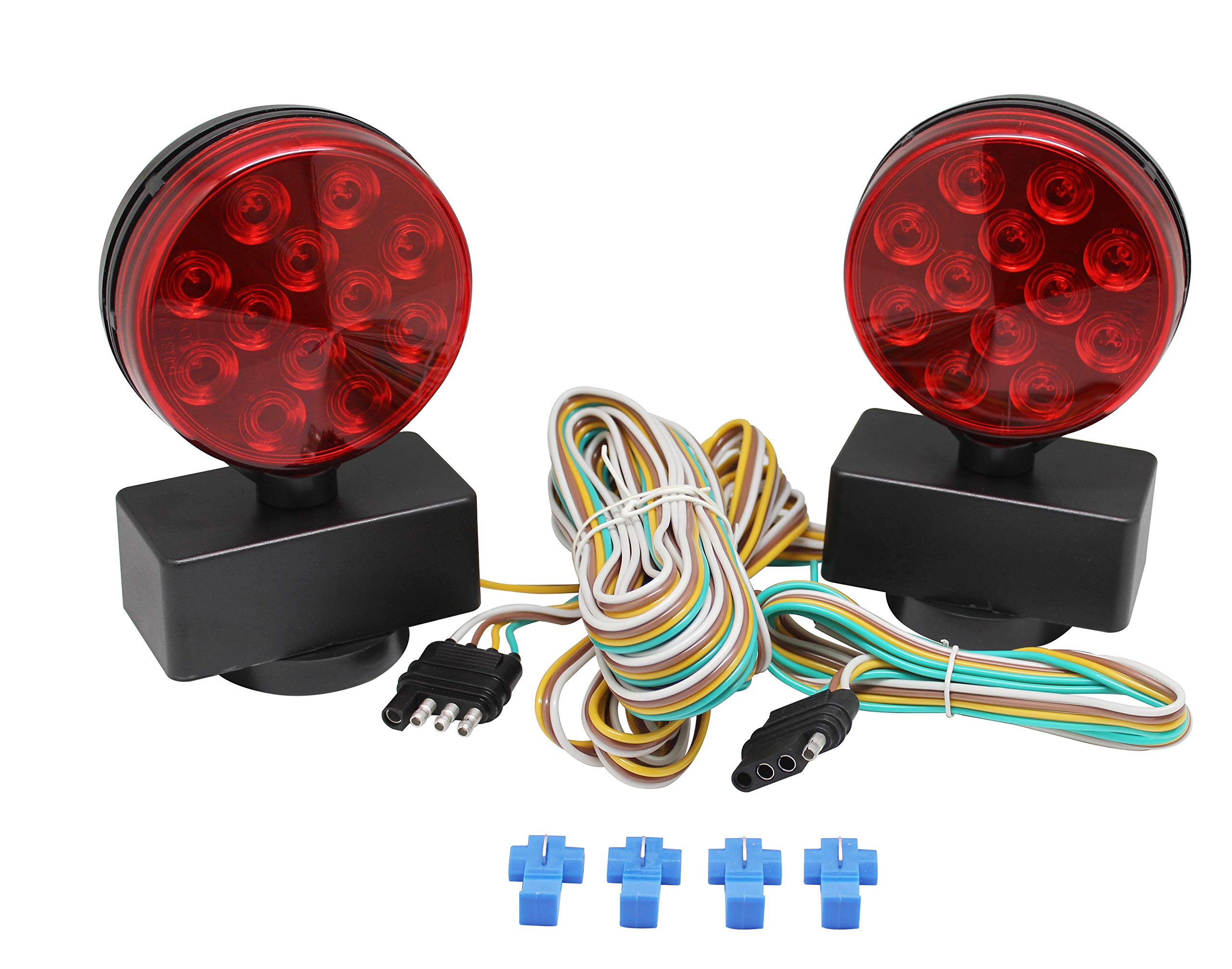 MAXXHAUL LED towing light provides clear night visibility for safe towed configurations.