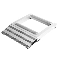 MAXXHAUL motorcycle wheel cleaning stand with rollers offers stable wheel maintenance.