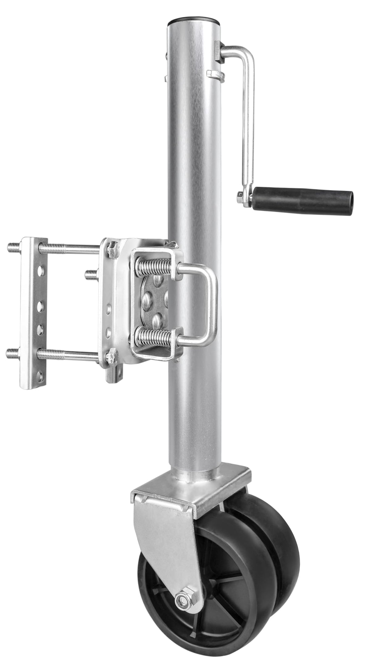 MaxxHaul trailer jack showing 11-1/2 inch lift for easy height adjustment.