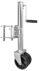 MaxxHaul trailer jack showing 11-1/2 inch lift for easy height adjustment.
