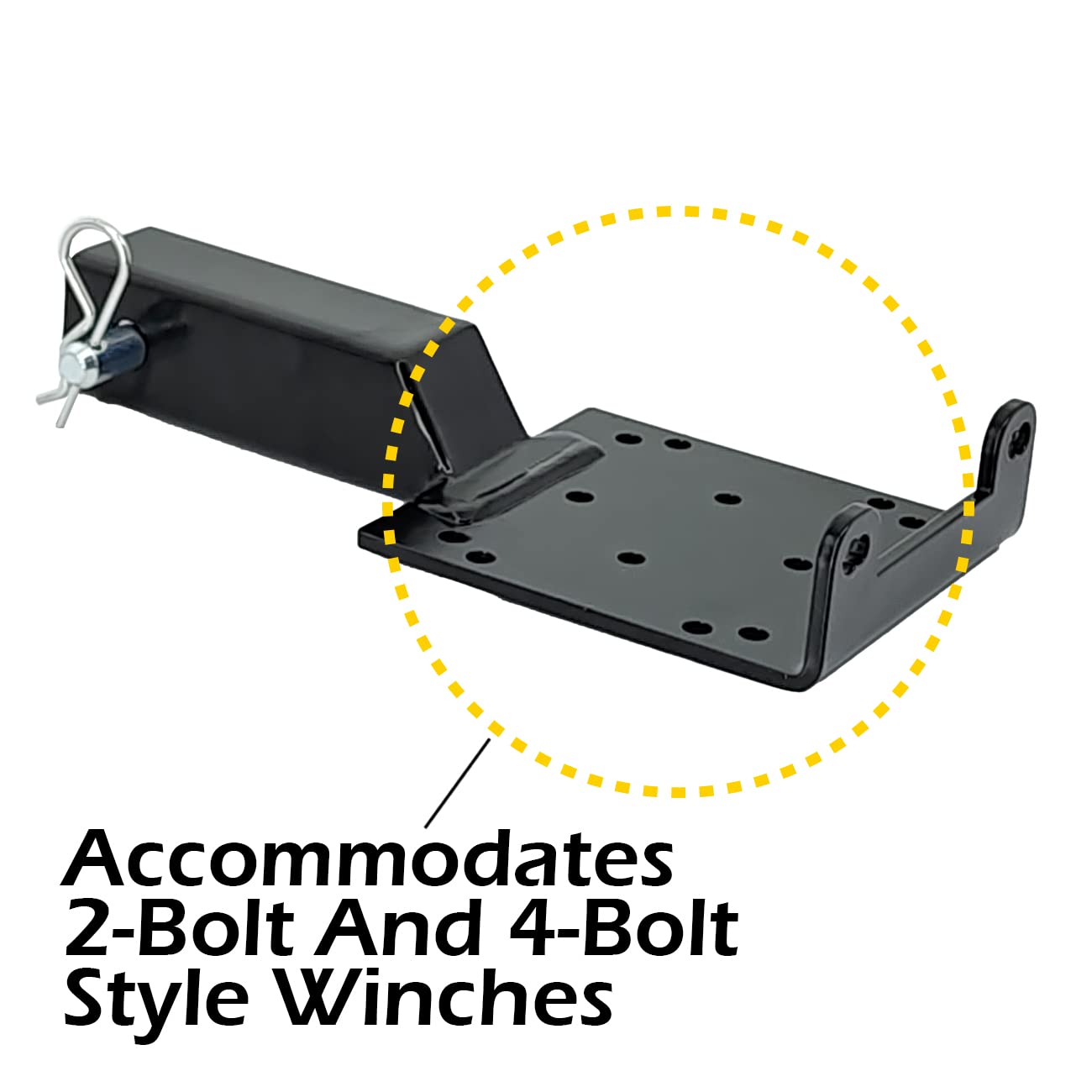 MaxxHaul pre-drilled holes support rollers or Hawse leads for versatile setups