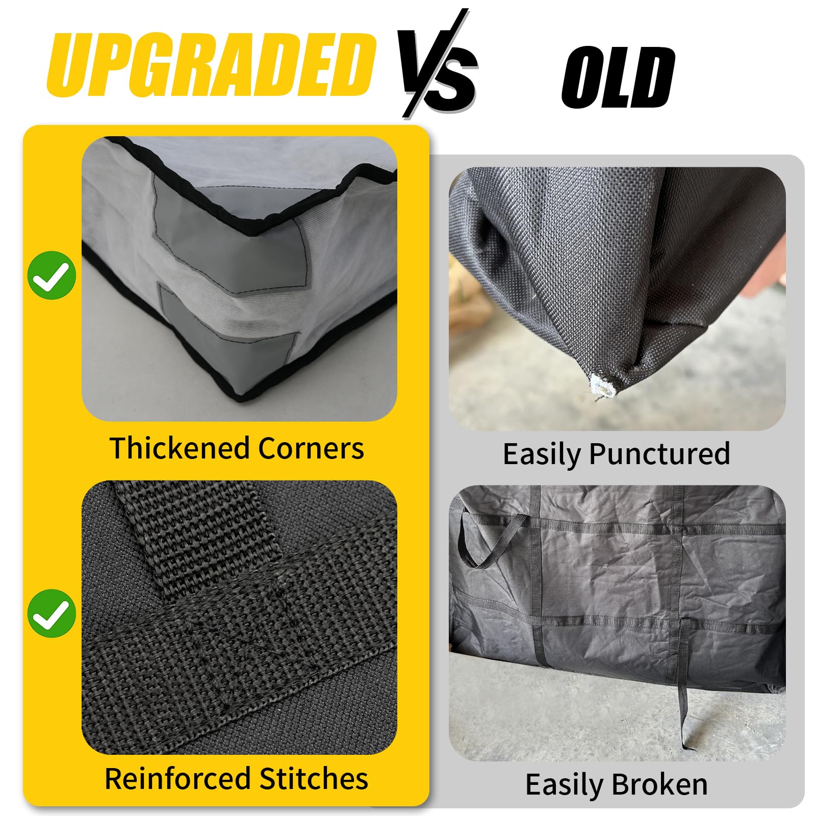 Maxzina Bronco door bags front attachment stores front doors safely.