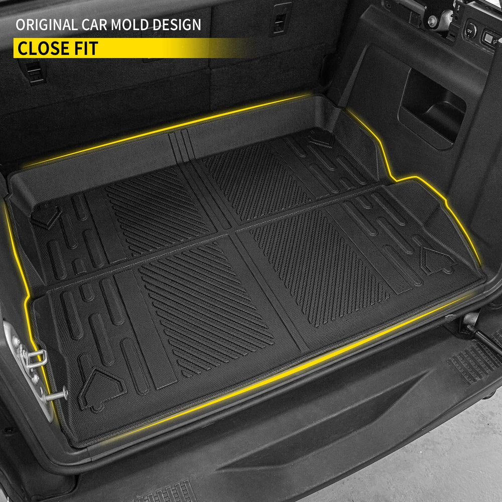 Maxzina cargo mat Bronco textured-surface reduces sliding and keeps items secure.