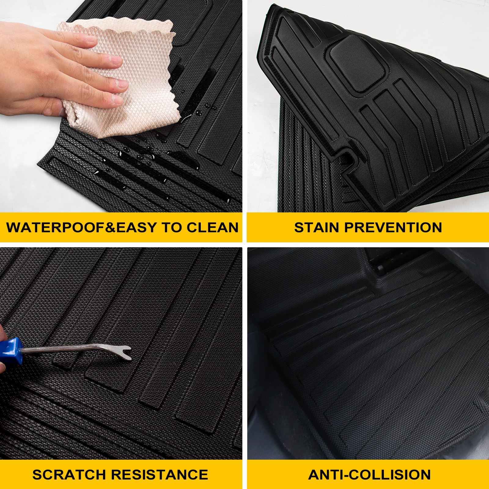 Maxzina Civic Hatchback protection set installed for comprehensive interior protection