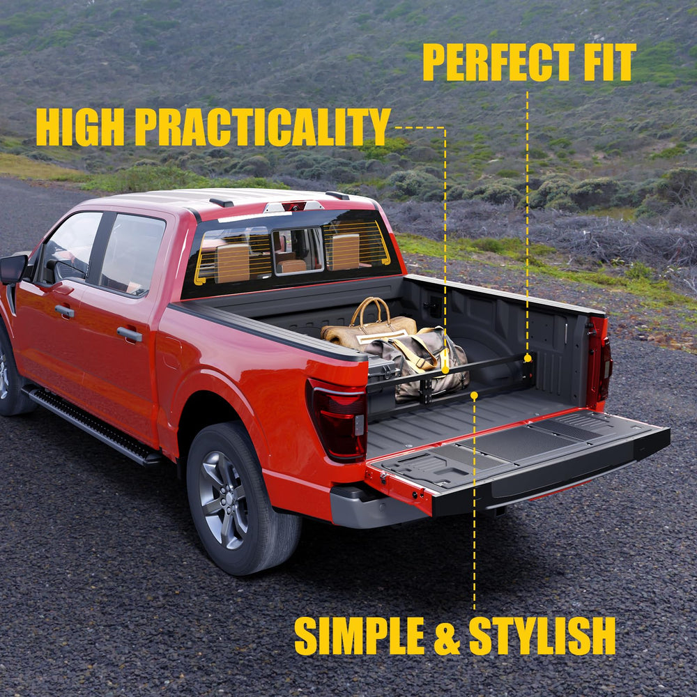 Maxzina compact divider folds away for easy storage after use.
