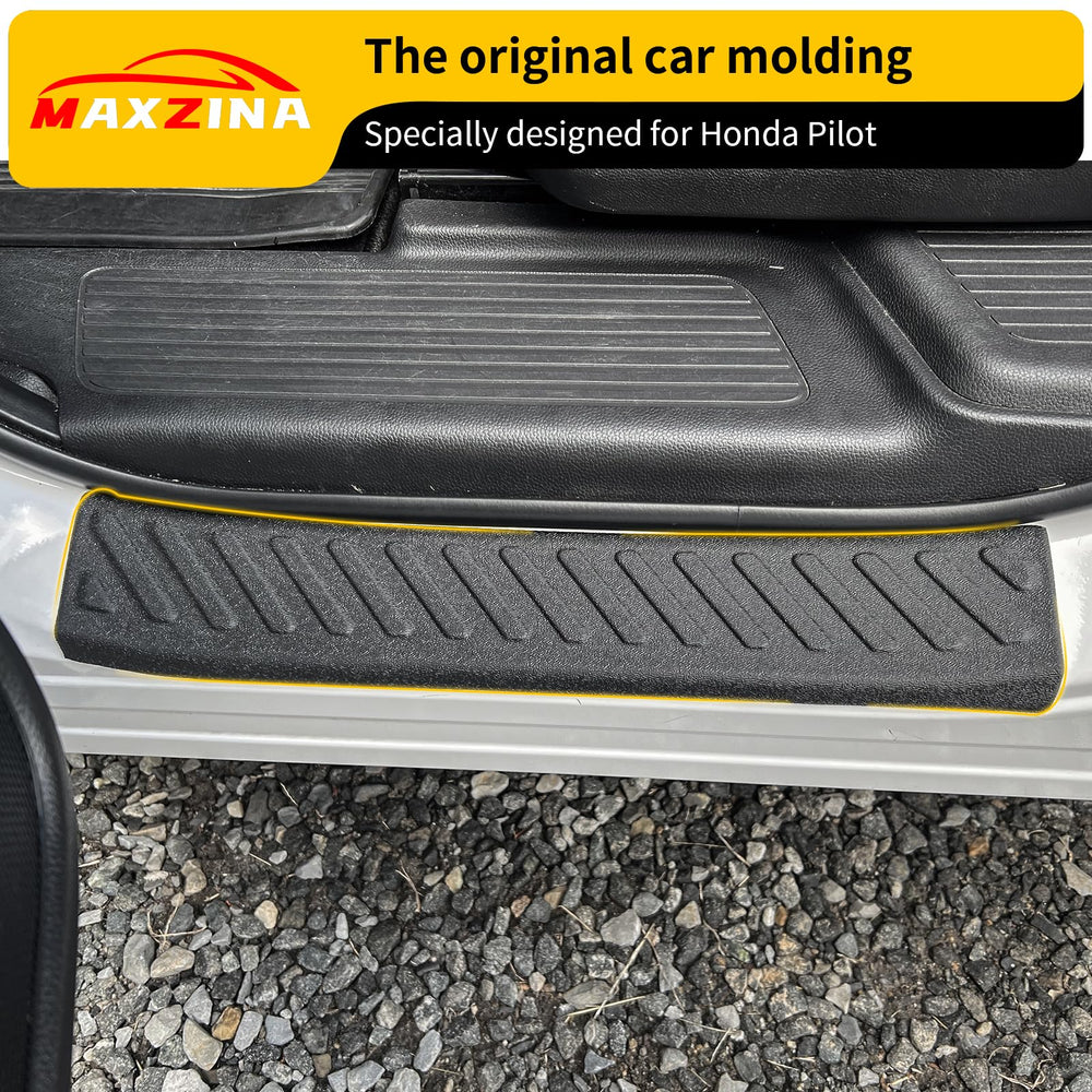 Maxzina door entry guard with odorless TPE resists temperature changes and friction.