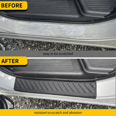 Maxzina door sill protector for Honda Ridgeline shields entry from scuffs.
