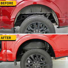 Maxzina PE material wheel liner provides durable all-weather protection for F-150
