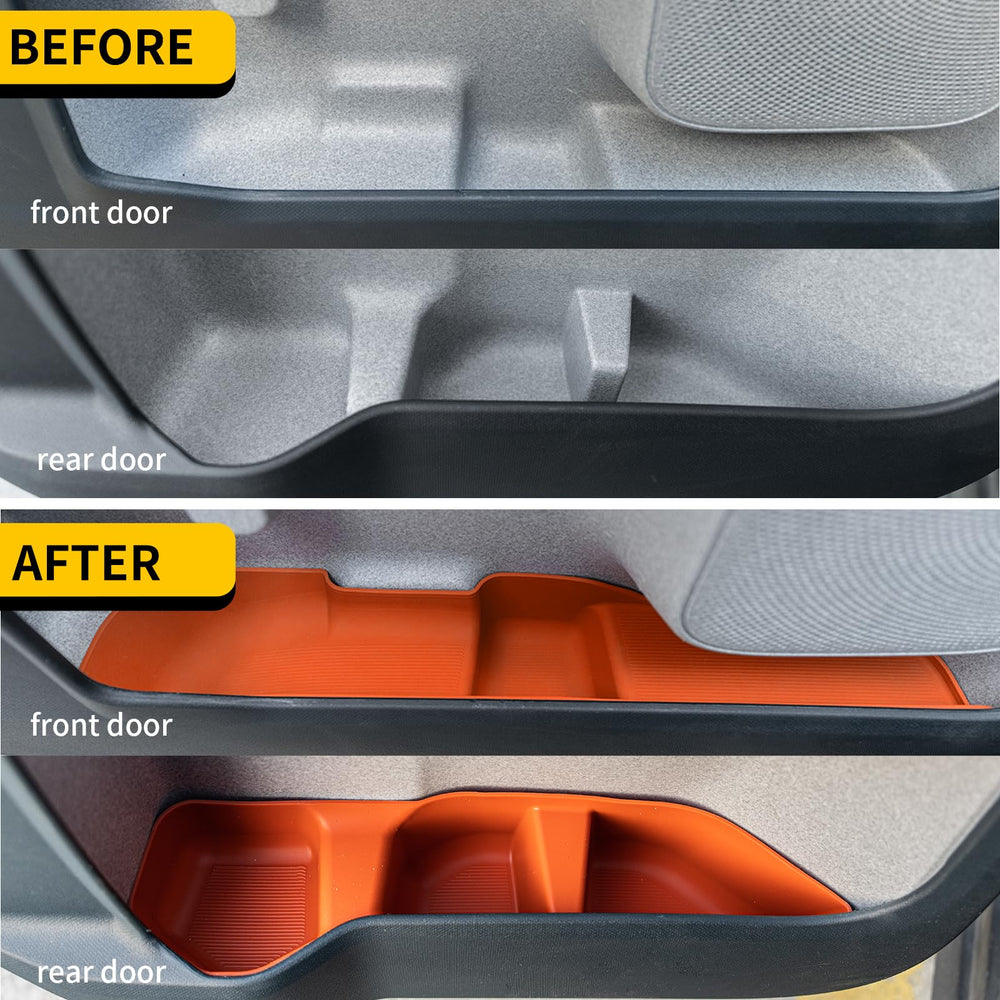 Maxzina Maverick door side tray in-car side view for quick access