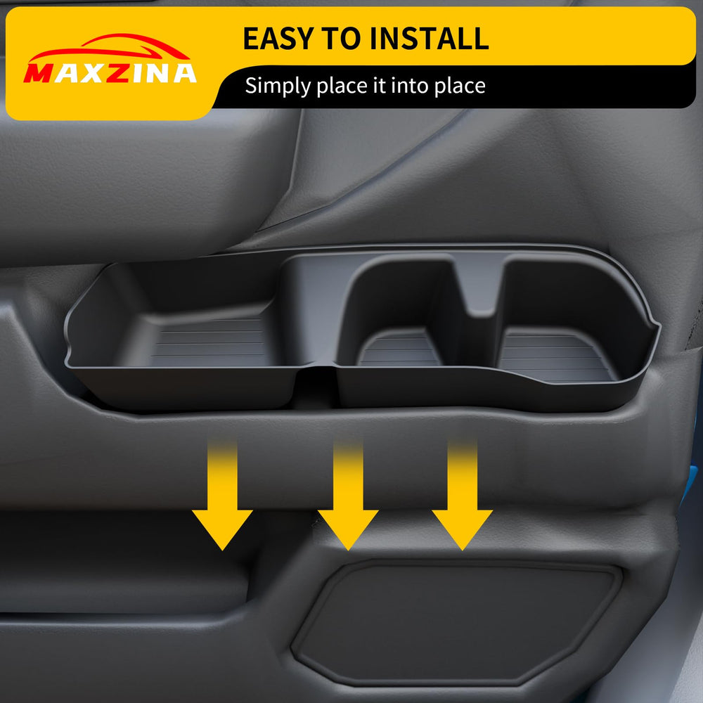 Maxzina silicone door pocket closeup highlighting flexible, durable material for daily use.