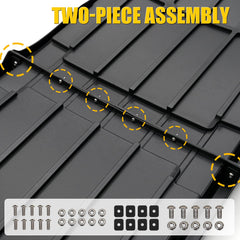 Maxzina tray with strap points provides secure tie-downs for gear.