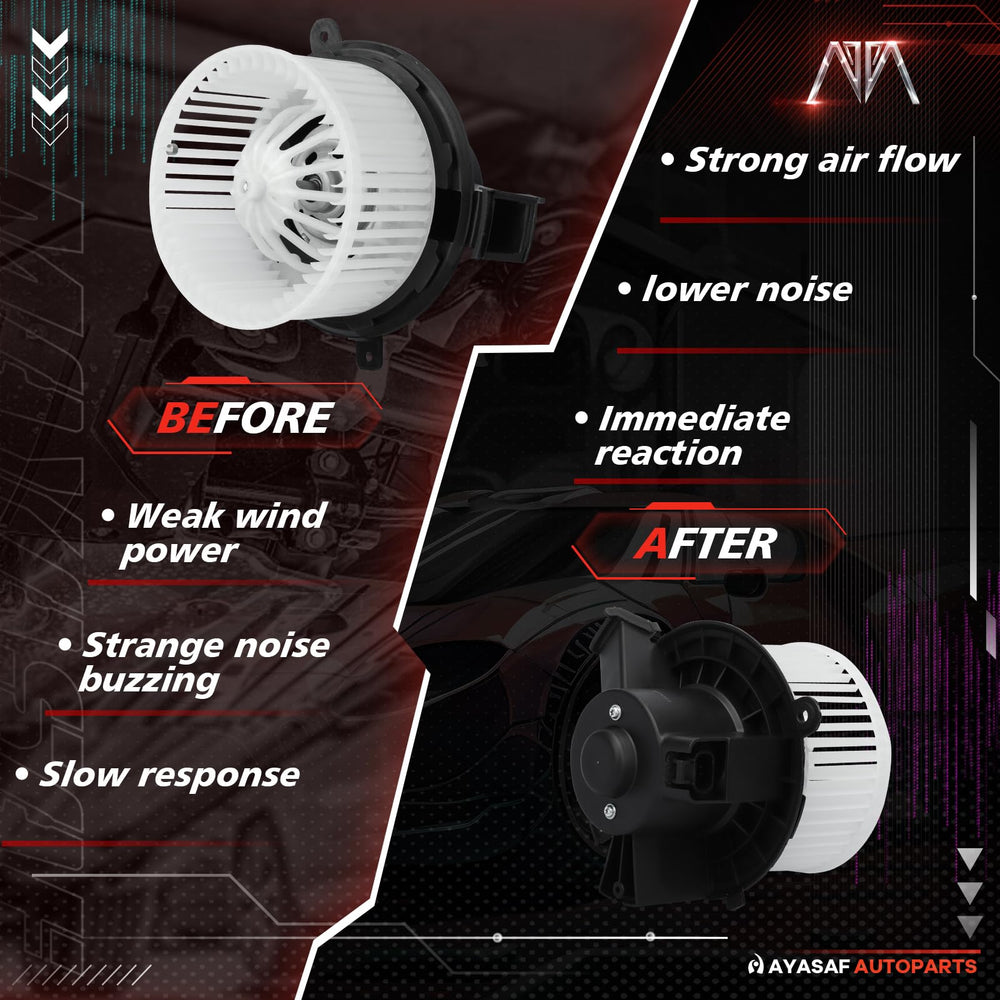 MAYASAF 700236 blower motor assembly durable materials for longevity