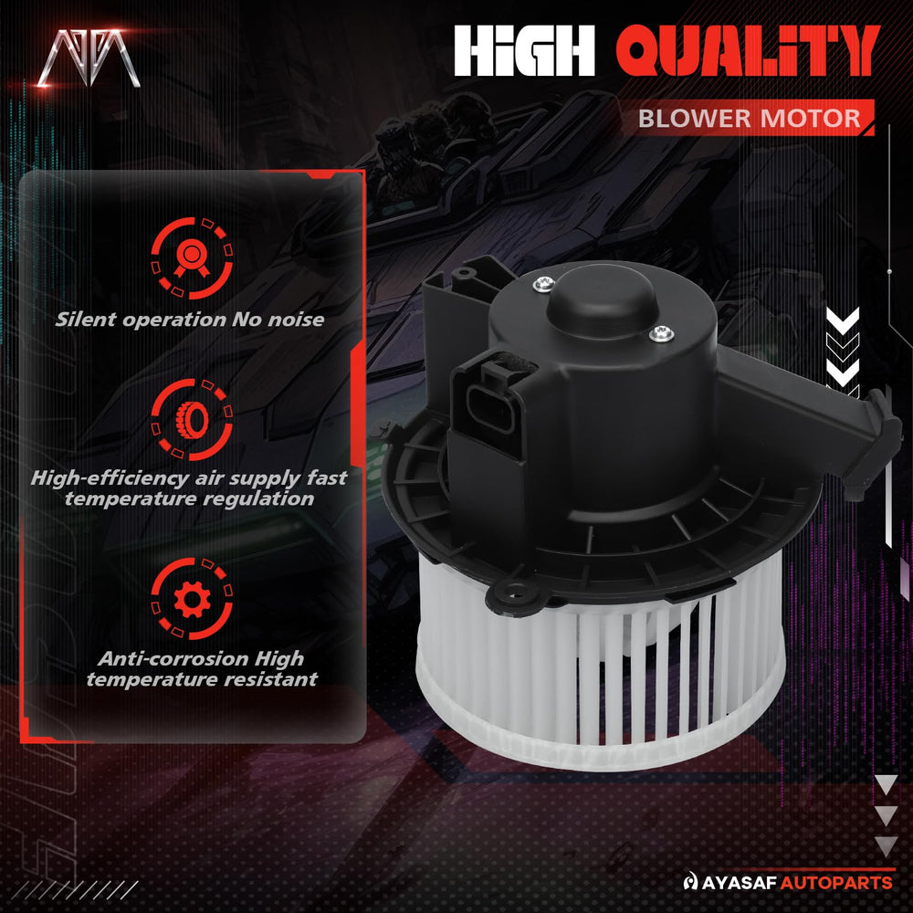 MAYASAF 700236 blower motor assembly in-car view ensures climate control