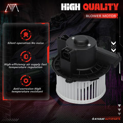 MAYASAF 700236 blower motor assembly in-car view ensures climate control