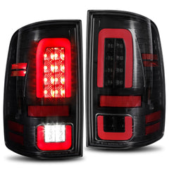 MAYELLO black full LED tail lights for Dodge Ram 2009-2018 enhance visibility