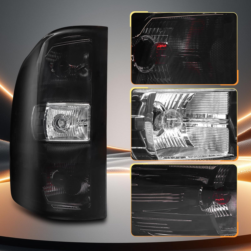 MAYELLO murdered-out tail lamps provide a bold, stealthy silhouette on road.