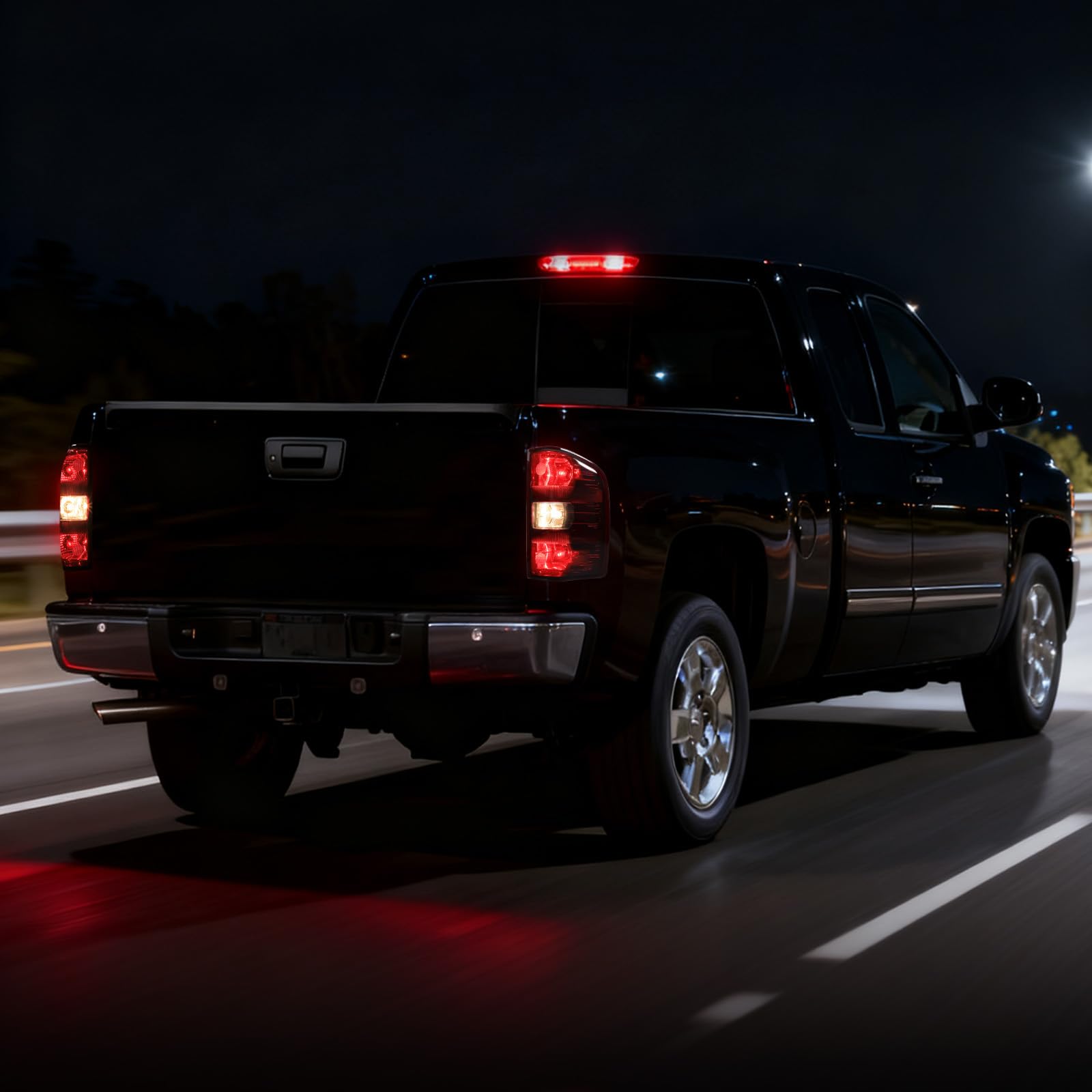 MAYELLO taillights shown beside fitment guide for confident installation