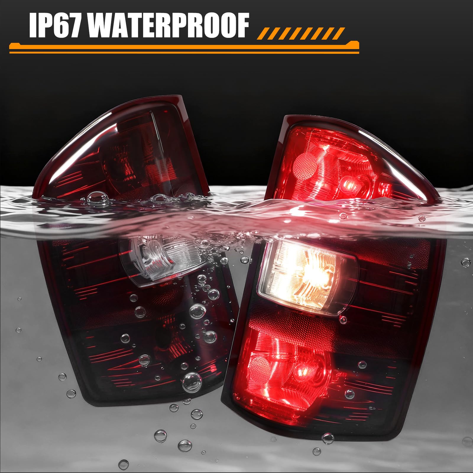 MAYELLO tail lights plug and play for quick installation and better visibility