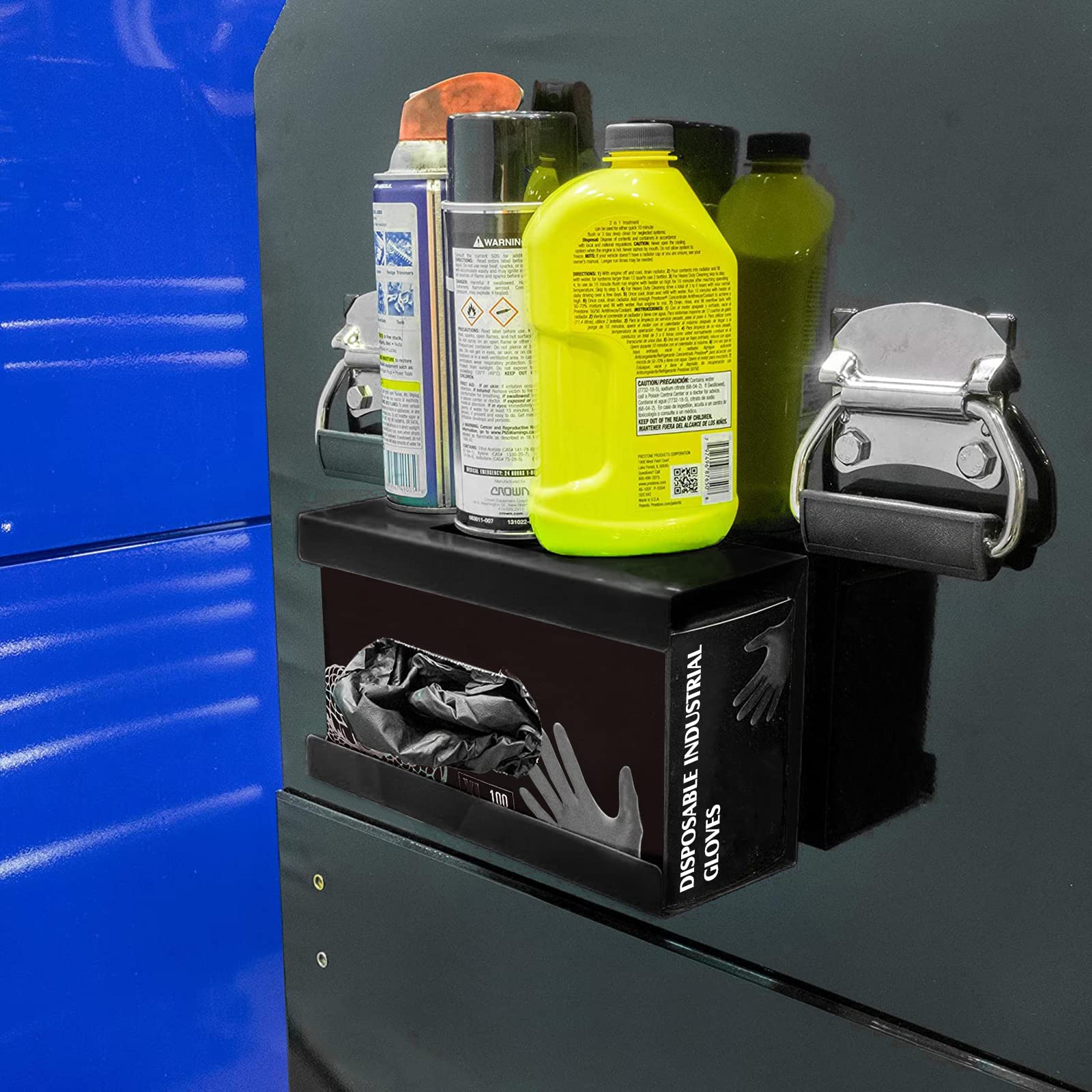 Mayouko 8 lb capacity ensures reliable storage for standard glove boxes.