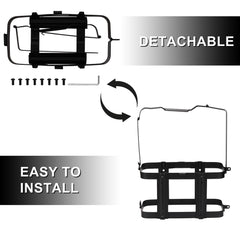 Mayouko detachable carrier mount with stainless screws simplifies installation