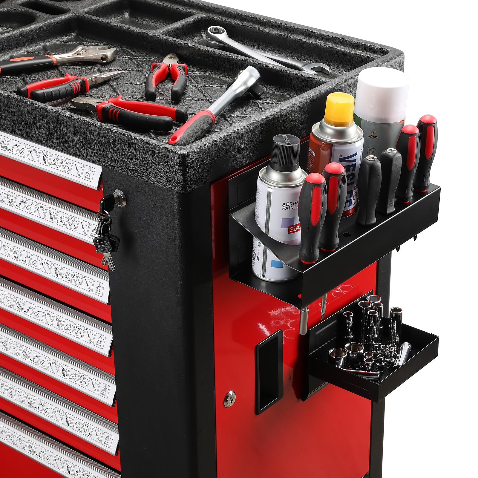 Mayouko 3-spray-can holder keeps cans organized within reach